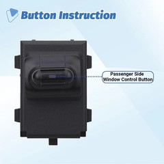 Passengers Power Window Switch & Door Lock Switch Button Compatible with 2002-20