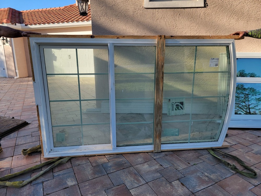 Brand New Huge Custom Vinyl Impact Window