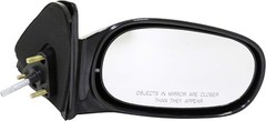 Passenger Side Manual Door Mirror Compatible with S Style: Passenger Side (RH)