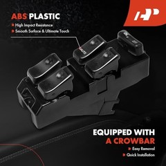 Master Power Window Switch Compatible with Mazda MPV, Protege 1996 1997 1998,