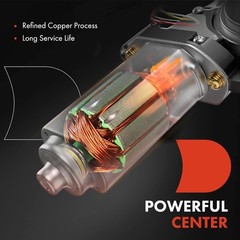 Rear Right Power Window Lift Motor Compatible with Dodge Ram 1500 02-08, Ram