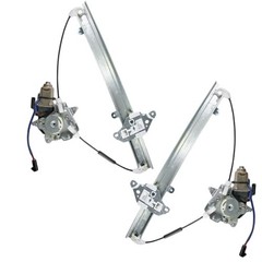Front Power Power Window Regulator & Motor Assembly Set Compatible WRA50505
