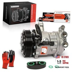 Air Conditioner AC Compressor with Clutch Compatible with Dodge Dakota 4.7L