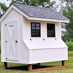 Flush Mount 12×18 Sliding Shed Windows – Durable Tempered Glass & Screen, 2 Pack