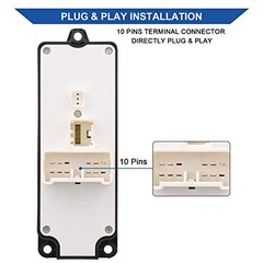 Power Window Switch BN8F66350A Compatible with 2004 2005 2006 2007 2008 2009