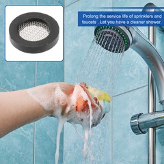 20PCS Rubber Gasket Shower Washer Gasket Screen Hose Filter Sink Strainer Mesh