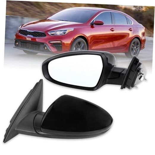 eft Driver Side Mirror Compatible With 2019 2020 2021 2022 2023 2024 L 3Pins