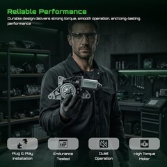 Power Window Motor Compatible with Kia Sorento 82450-2P010 Front driver Side