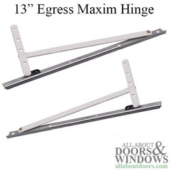 Truth 14.12.00 Egress Casement Hinge kit, 13″ Track w/ Snap Ring, Pairs, E-Ga