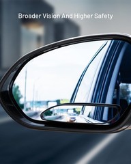 Blind Spot Mirror, 5″ Wide Horizontal Viewing Angle Side Mirror Blindspot Can Up