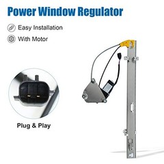 748-568 Rear Passenger Side Power Window Regulator with Motor Assembly