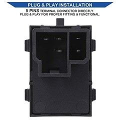 Passenger Side Power Window Switches 56007695AC – Compatible with 2002