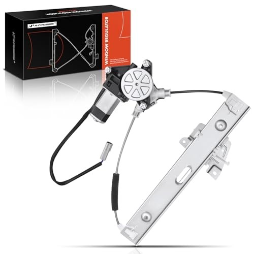 Electric Power Window Regulator with Motor Compatible with Rear Driver (LH)