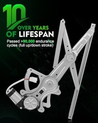 ‎741-506 Power Window Regulator with Motor for: Front Right Passenger Side