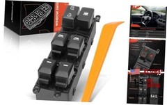 Front Left Driver Side Power Window Switch, with Auto Up & Down | Compatible