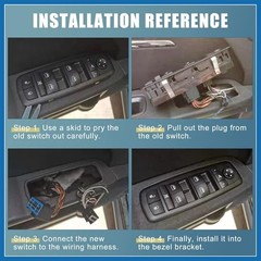 Front Left Driver Side Power Window Master Control Switch for YS-8S5KW 22664398
