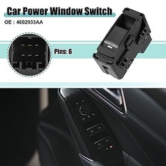 Rear Left Side Master Power Window Switch for Jeep Patriot – Pack of 1