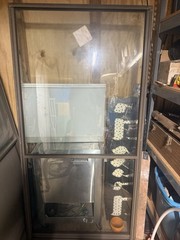 36 By 72 Inch Bronze Aluminum Green Tinted Glass Vintage Never Been Used