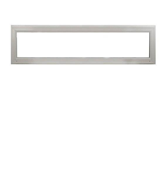 Double Pane Transom Window 72″ x 10″ FL. Approved Argon Gas Low E DP50