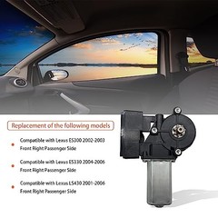 5 pins Power Window Motor Compatible with Lexus ES300, ES330 LS430 Sedan Front
