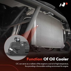 Transmission Oil Cooler Compatible with Mitsubishi Outlander 2014-2020, 2.4L