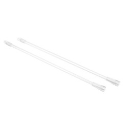 2 Pcs Blind Wand Replacement with Hook Window Tilt Curtain Pull Rod
