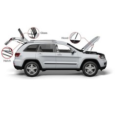 21.85 Inch 2Pcs Liftgate Trunk Struts Lift Supports Compatible with Mini