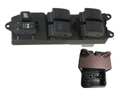 Electric Power Window Switch for 02-06 Camry 04-10 Sienna, Front Left/Driver