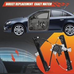 Power Window Regulator Driver Side （7pins） Compatible with Chevy Cruze 748-974