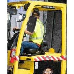 9.3×5.3 Rearview Mirrors, Universal Truck Rearview Mirror, Ideal for Forklift/Go