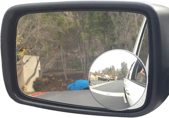 Newest Upgrade Blind Spot Mirror, 3-3/4″ Roun Color: 3-3/4 mirrorSize: 2 Piece