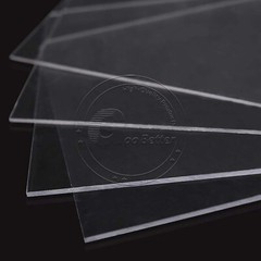 Rectangular, Square PC Sheet Clear Transparent Perspex, Cut to Size Thick 2-22mm