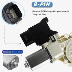 Power Window Lift Motor Assembly Compatible Left Driver Side Left Driver Side