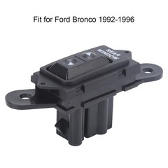 Replacement Window Switch For Ford Bronco 1992-1996 Black Plastic Rear Powe OHAU