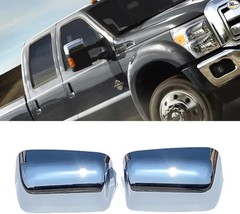 Top Half Mirror Caps Cover Trim Compatible with 2008-2016 F250 F350 F450 Supe