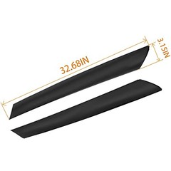 Windshield A-Pillar Trim Molding Set, Compatible with Kia 2010-2013 Kia Soul