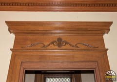 Header for Window or Door, 74″ x 20″, Quarter Sawn Oak, Estate Salvage