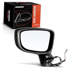 Driver Side Power Door Mirror – Compatible with Mazda 3 2014 2015 2016 – Non