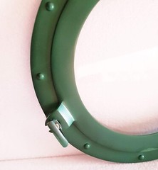 12″ Maritime Antique Green Patina Nautical Porthole Round Window Glass Nautical