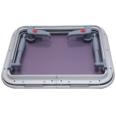 ISURE MARINE Rectangle Portholes Hatch Aluminum Alloy Yacht Ships RV Accessories