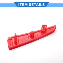 Bumper Reflector Compatible for Lexus RX350 2016-2019, Durable ABS Plastic Red