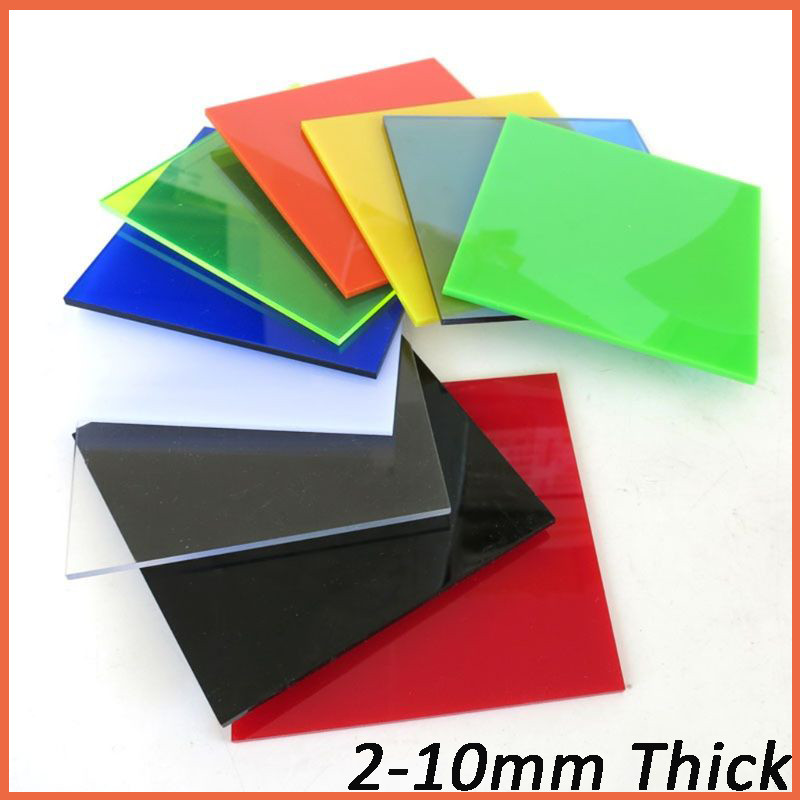 2-10mmPlastic Panel Sheet Colourful Cut To Any Size ALL COLOURS Guard Screen