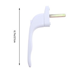 High Quality Window Handle Aluminum Alloy Inline Key Lock Push Button Lock