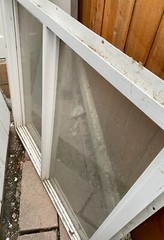 37”x37” Stucco House Window