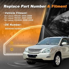 Front Left Driver Side Power Window Switch for Lexus RX330 2005-2006 for Lexus