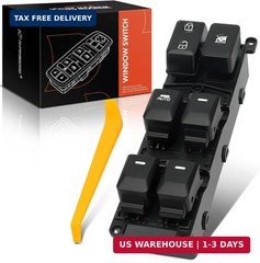 A-Premium Master Power Window Switch Compatible with Kia Rio 2012-2017,18
