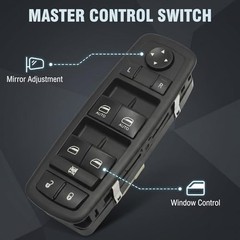 MDEOOSKY Front Driver Side Power Window Switch, Replacement for Dodge Durango