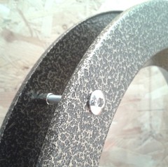 PORTHOLE FOR DOOR phi 350 mm “Old Gold”