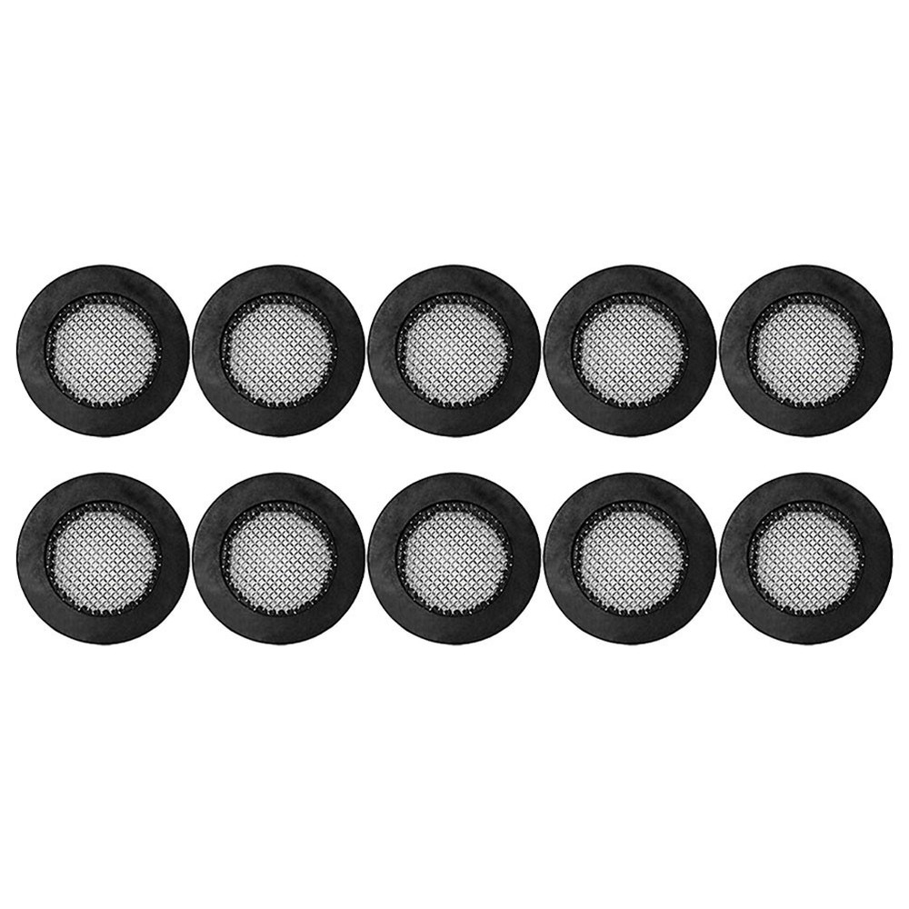 50Pcs Reusable Silicone Bellows Washer with Filter Screen for Plumbing