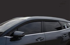 Smoke Window Visor Sun Rain Vent Guard 4 Pcs Set Sportage 2023~ Smoke